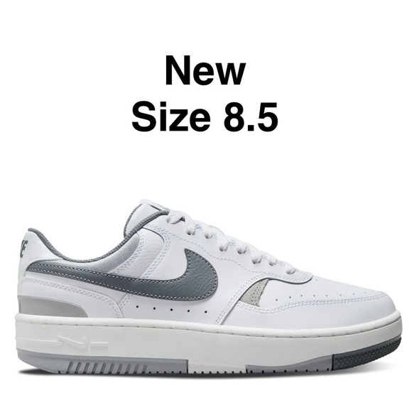 Nike Shoes - New WOMEN'S GAMMA FORCE PLATFORM SNEAKERS IN WHITE/GREY size 8.5 in box⭐️⭐️⭐️⭐️